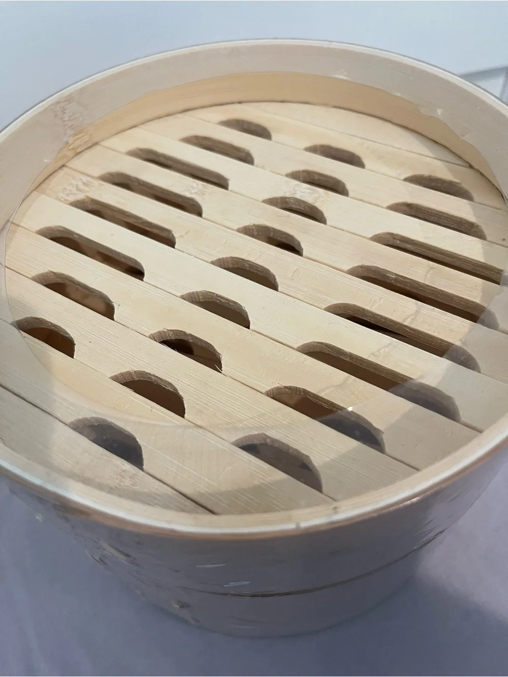 Bamboo Steamer Small Mini 7” Cooking Steam Dumplings Dim Sum Cuisine New